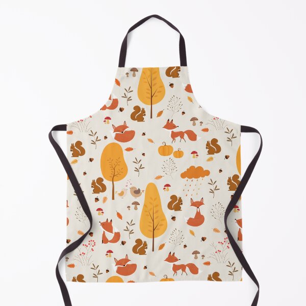 Item preview,  Autumn with cute Foxes and squirrels designed and sold by Mnightsa.