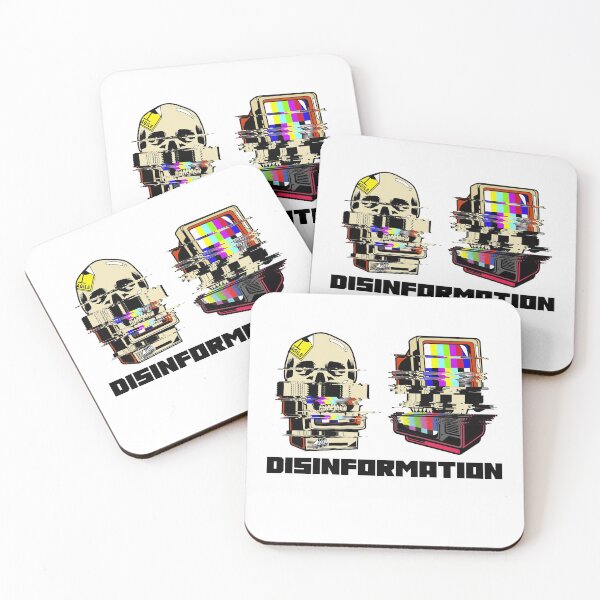 Item preview, Disinformation = Distorted reality designed and sold by Ruark MacRae.