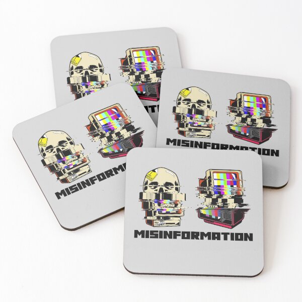 Item preview, Misinformation = Distorted reality designed and sold by Ruark MacRae.
