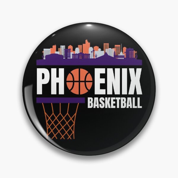 Item preview, Phoenix Basketball Orange/Purple/Gray City Skyline Apparel designed and sold by CameronBischoff.