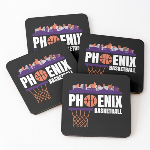 Artikelvorschau, Phoenix Basketball Orange/Lila/Grau City Skyline Bekleidung entworfen und verkauft von CameronBischoff.
