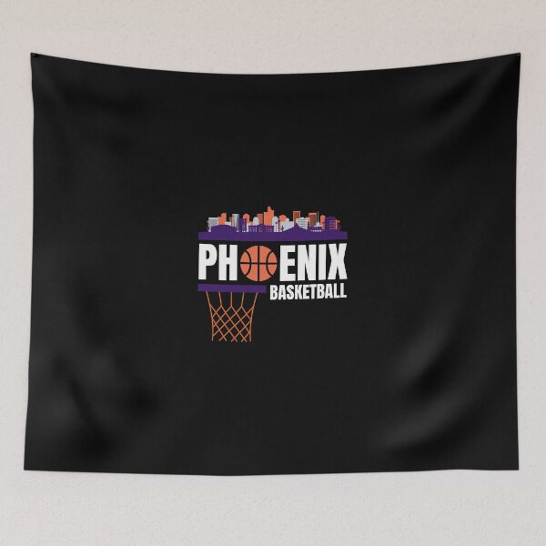 Item preview, Phoenix Basketball Orange/Purple/Gray City Skyline Apparel designed and sold by CameronBischoff.
