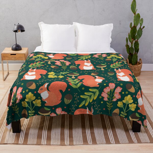 Item preview, Squirrels on green grass designed and sold by Mnightsa.