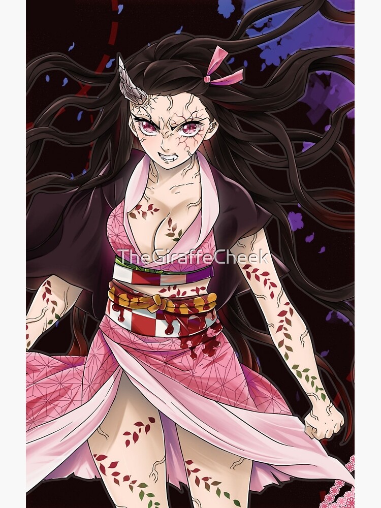 Nezuko Demon Form Season Anime Version Photographic Print By