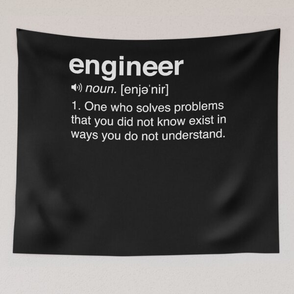 Item preview, Funny Engineer Definition designed and sold by Markczanskyj.