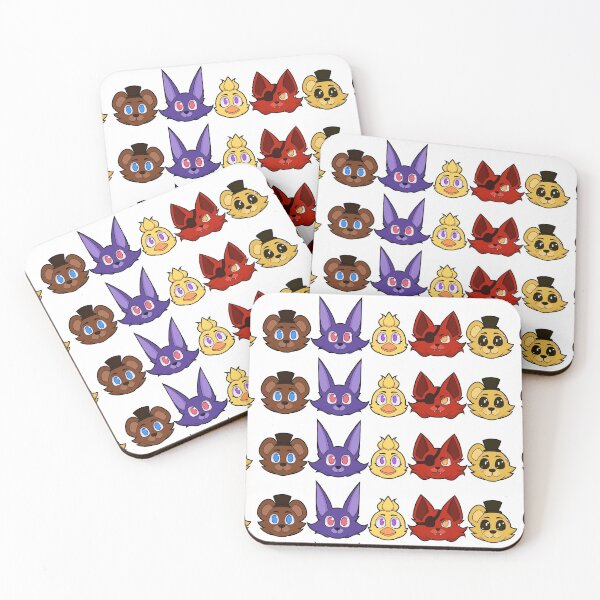 Item preview, FNaF 1 Line Up designed and sold by WhiteRabbitZero.