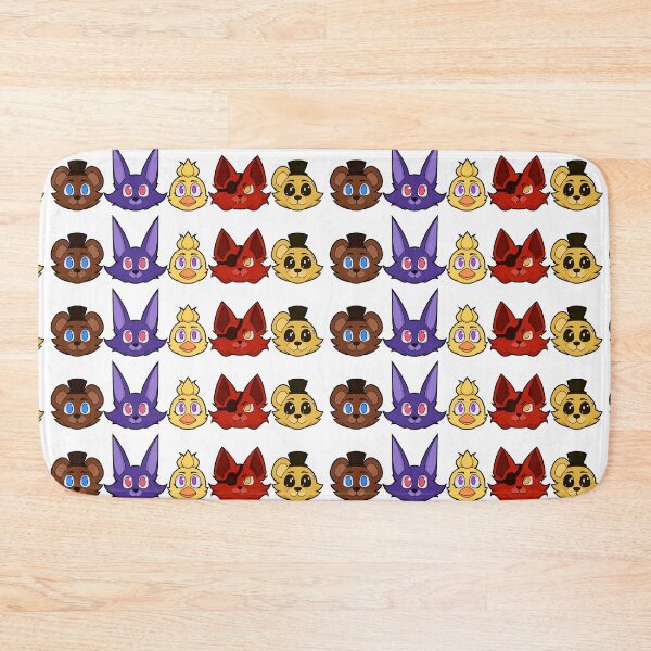 Item preview, FNaF 1 Line Up designed and sold by WhiteRabbitZero.