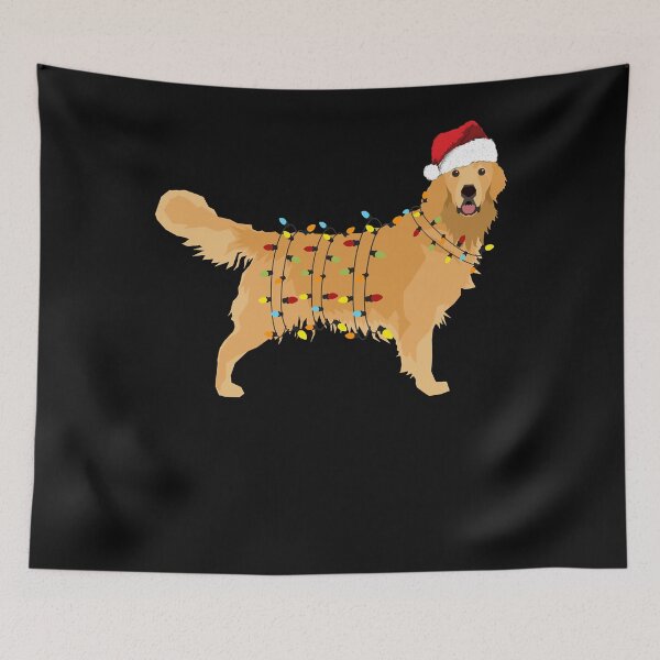 Item preview, Golden Retriever Holiday Christmas Light designed and sold by Markczanskyj.