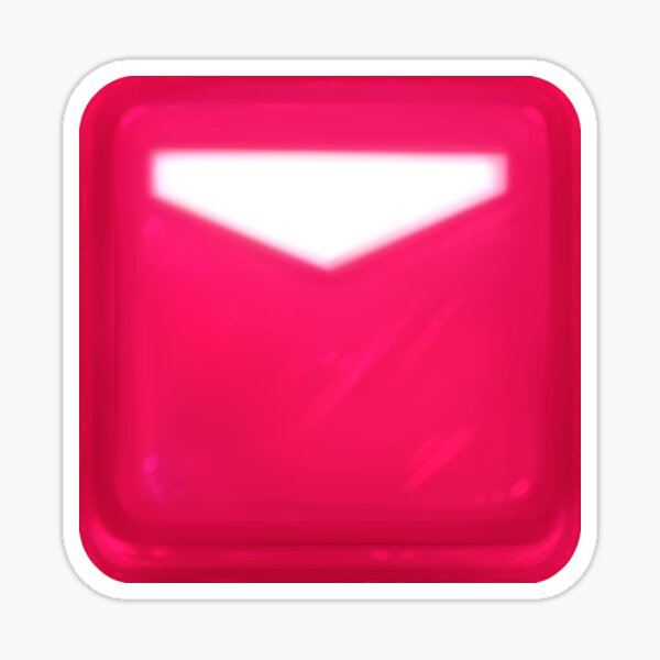 Beat Saber Watermelon Punch Cube Block Sticker For Sale By