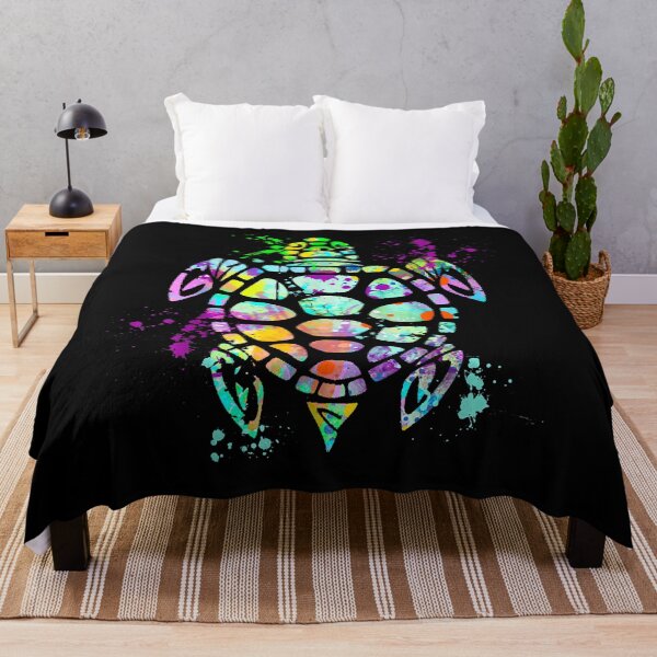 Item preview, Sea Turtle Ocean Animal Watercolor Splash Art Love Turtles designed and sold by richardmatthew.