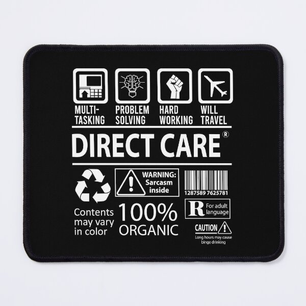 Item preview, Direct Care T Shirt - MultiTasking Certified Job Gift Item Tee designed and sold by sabinacsnm.