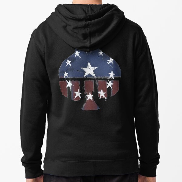 Courier's Old World Glory -Aces- Zipped Hoodie