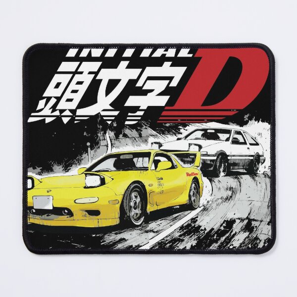 Initial D Keisuke's Red Sun to Project D Mazda RX7 FD3S 