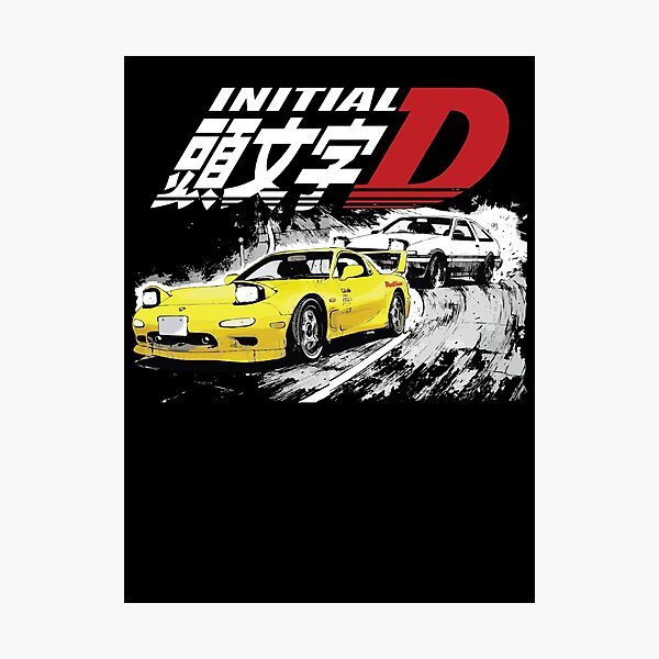 Initial D Tandems AE86 Takumi vs FD rx-7 Keisuke Mountain Drift Racing Initial D Tandems AE86 Takumi vs FD rx-7 Keisuke Mountain Drift Racing