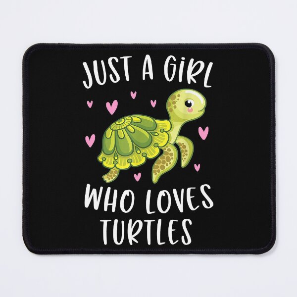 Item preview, Just A Girl Who Loves Turtles designed and sold by richardmatthew.