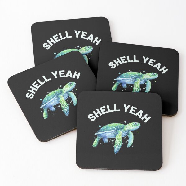 Item preview, Shell Yeah - Cute Tortoise And Sea Turtle Lover designed and sold by richardmatthew.