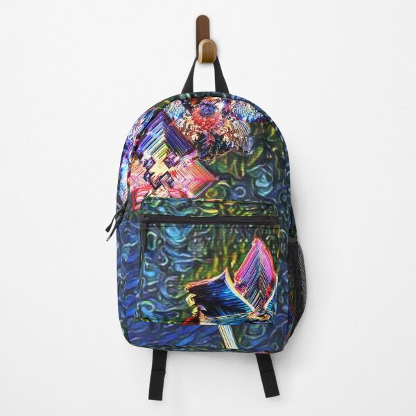 Item preview, orchid, bismuth, gold, pink, rhomb, trend year, blue background designed and sold by Maria Mihailova.