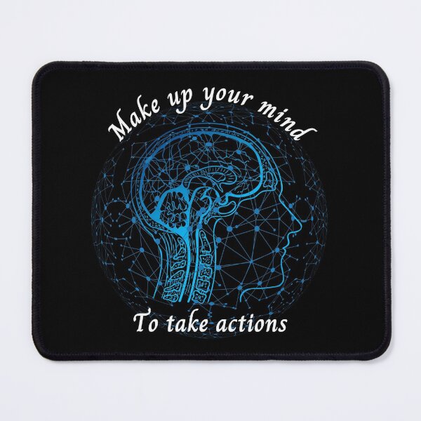 Item preview, Make up your mind to take actions - Action taker words designed and sold by DigitalArtTrend.