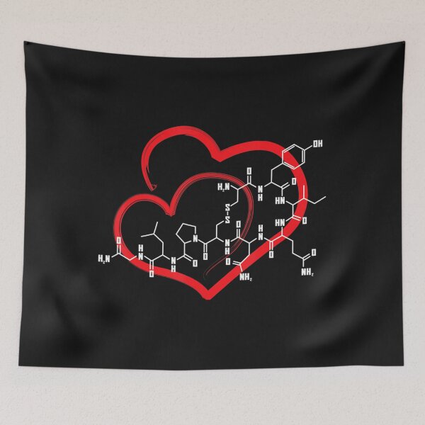 Item preview, Oxytocin Molecule Love, Science Teacher Valentines Day  designed and sold by Ariella Whitney.