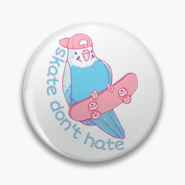 Item preview, Skate don't hate parrot designed and sold by sreckov-desig.