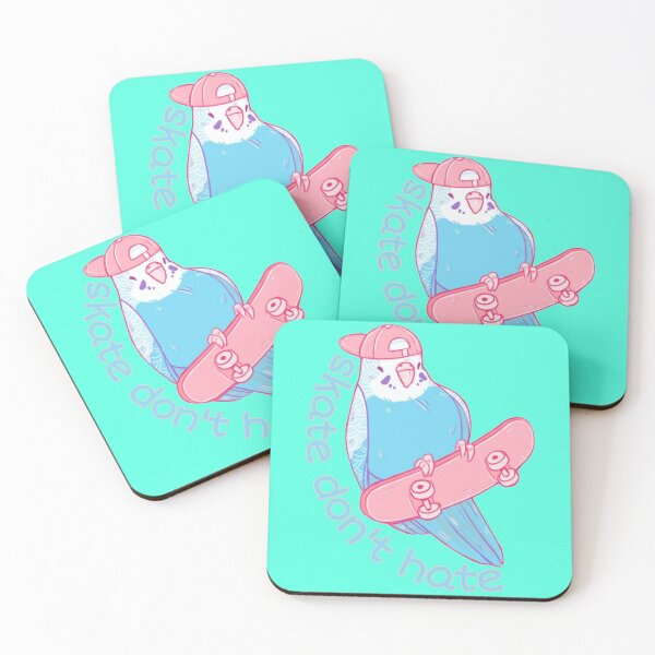 Item preview, Skate don't hate parrot designed and sold by sreckov-desig.
