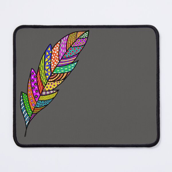 Item preview, Fun Bright Feather designed and sold by QuiteNotRight.