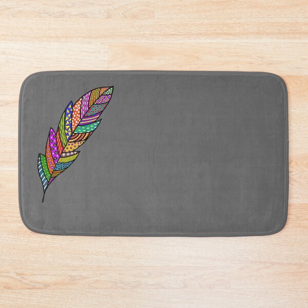 Item preview, Fun Bright Feather designed and sold by QuiteNotRight.