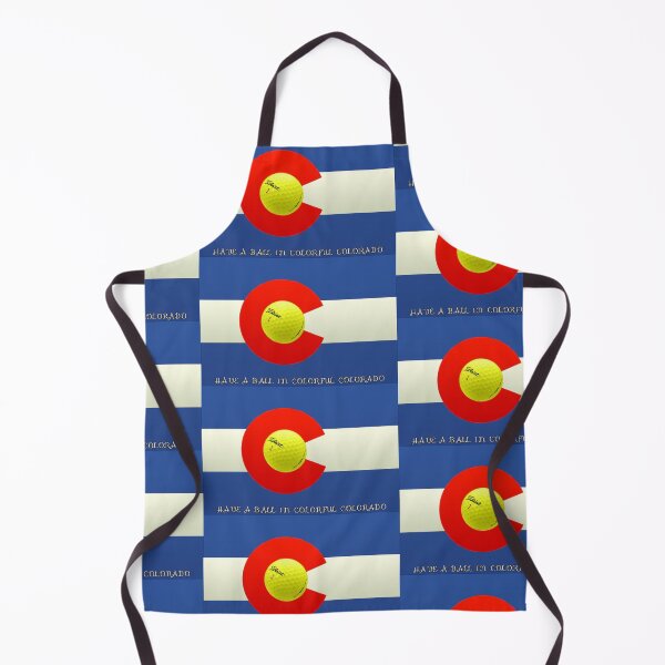 Item preview, Have a Ball in Colorful Colorado Flag Golf Golfing CO Love designed and sold by Shayna Westfall.