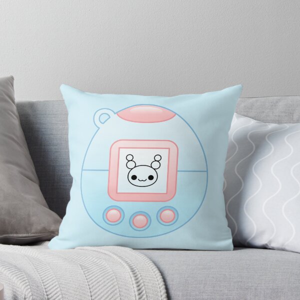 Item preview, kawaii blue virtual pet machine designed and sold by kittybox.