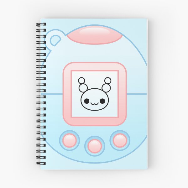 Item preview, kawaii blue virtual pet machine designed and sold by kittybox.
