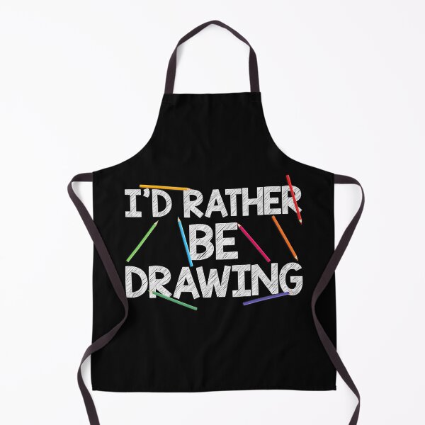 Item preview, I'd Rather Be Drawing Artist Lovers designed and sold by andrewbrian.