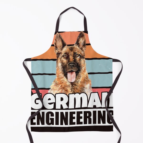 Item preview, German Shepherd German Engineering Dog Mom T-Shirt designed and sold by JohnMickley.