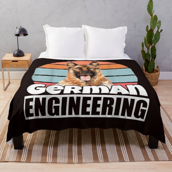 Item preview, German Shepherd German Engineering Dog Mom T-Shirt designed and sold by JohnMickley.