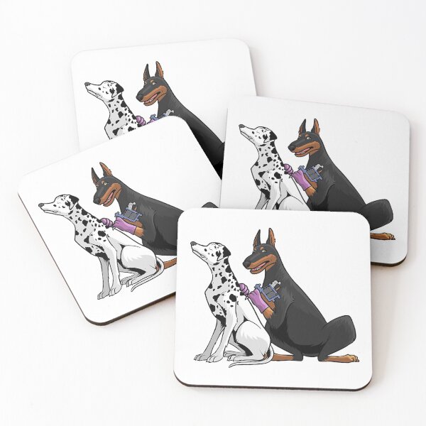 Item preview, Cool Tattoo Artist Funny Dog Tattoo designed and sold by andrewbrian.
