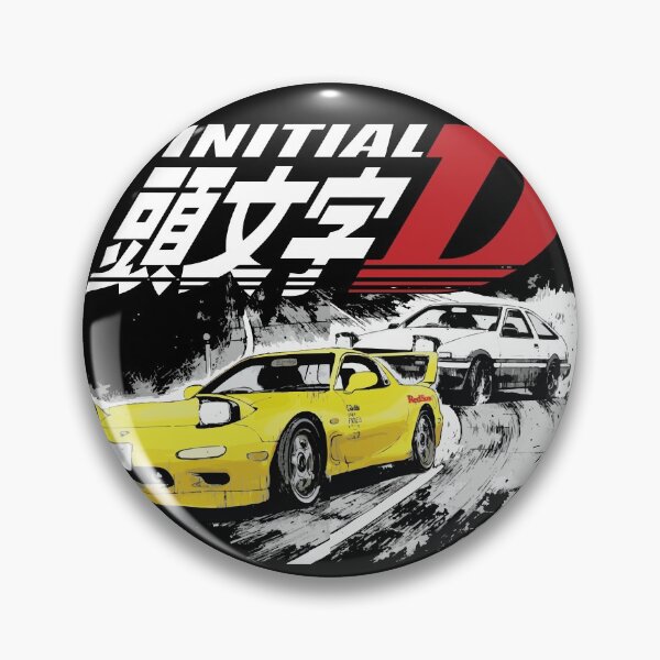 Item preview, Initial D FD RX7 Stage 1 Drifting -  Keisuke Takahashi's RedSuns vs takumi 86 designed and sold by cowtownCOWBOY.