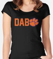 Dabo Sweeney 2017 National Champions Clemson Tigers Women's Fitted Scoop T-Shirt