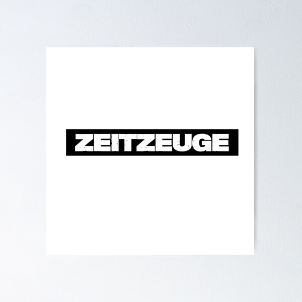 Artikelvorschau, Zeitzeuge entworfen und verkauft von blackoutstudios.