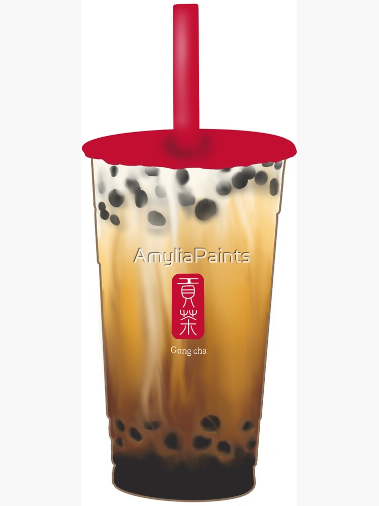 Gong Cha Brown Sugar Bubble Milk Tea Magnet