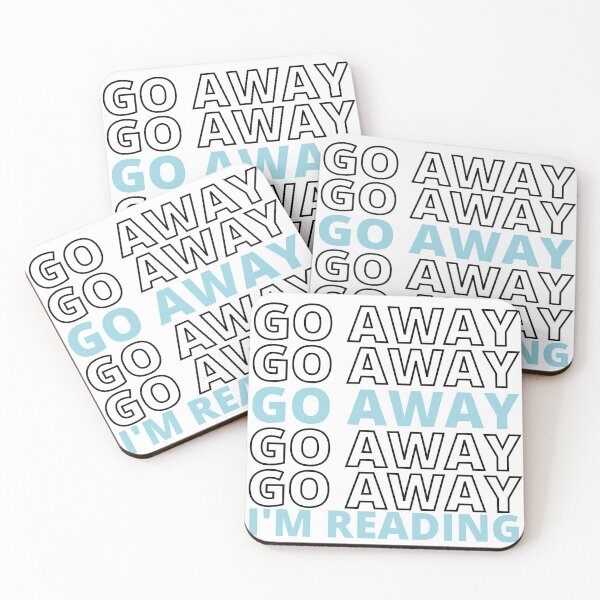 Item preview, Go Away Im Reading designed and sold by UglyBoyDesign.