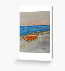 The Malecón Greeting Card