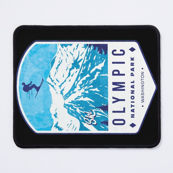 Item preview, Olympic National Park Ski Badge designed and sold by JordanHolmes.