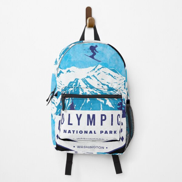 Item preview, Olympic National Park Ski Badge designed and sold by JordanHolmes.