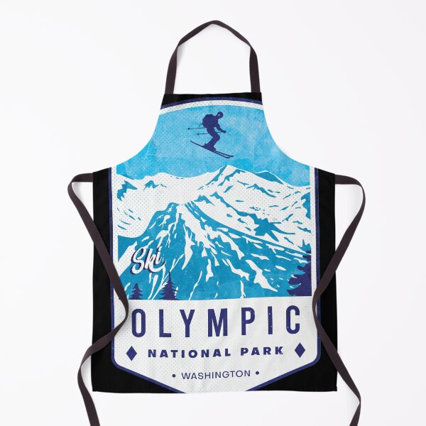 Item preview, Olympic National Park Ski Badge designed and sold by JordanHolmes.