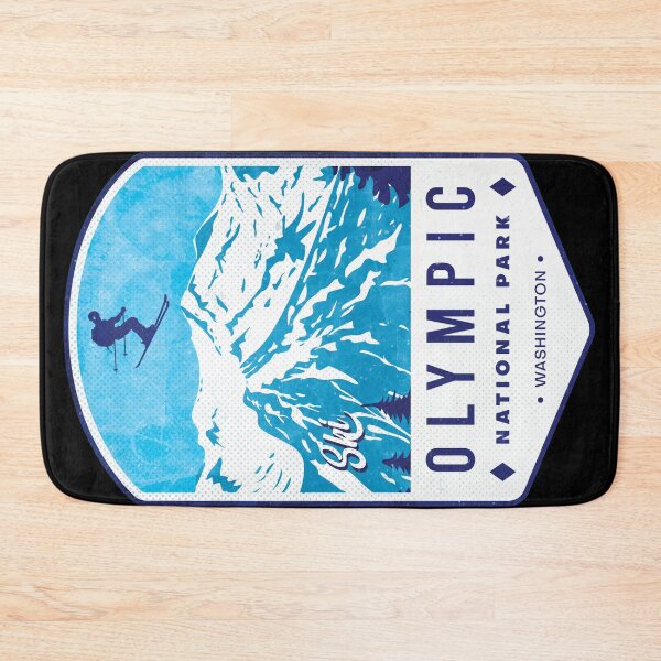 Item preview, Olympic National Park Ski Badge designed and sold by JordanHolmes.