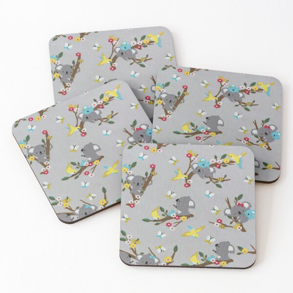 Item preview, Koalas On Branches Birds Butterflies designed and sold by SweetPea49.