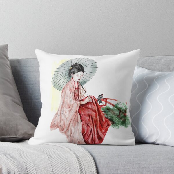 Item preview, Japanese Lady - t-shirt designed and sold by Elfinova.