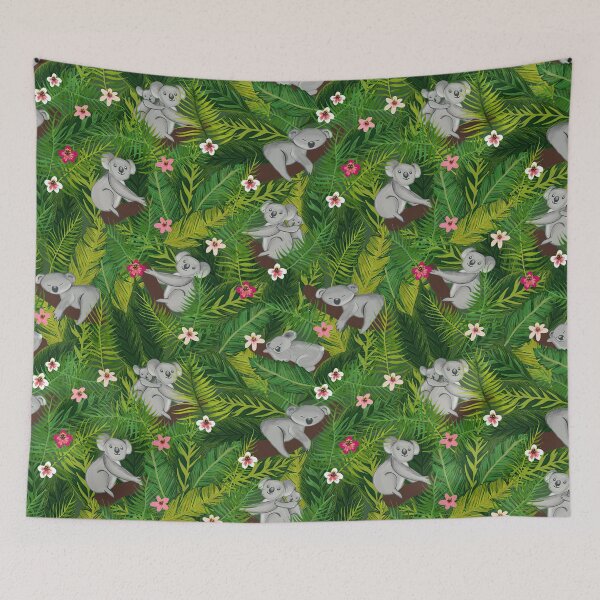 Item preview, Tropical Flower Koalas  designed and sold by SweetPea49.