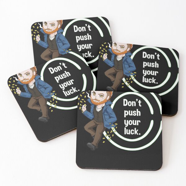 Item preview, Mad Sweeney Says Don&x27;t Push Your Luck Classic T-Shirt designed and sold by tonysunderhaus.