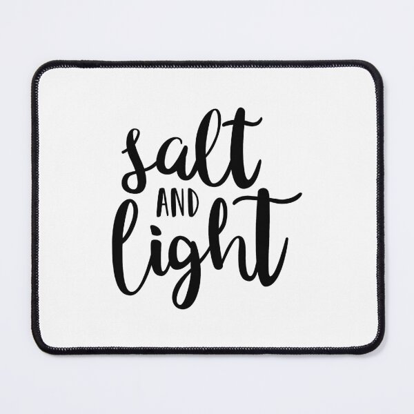 Item preview, Salt and Light Script designed and sold by themoodydecor.