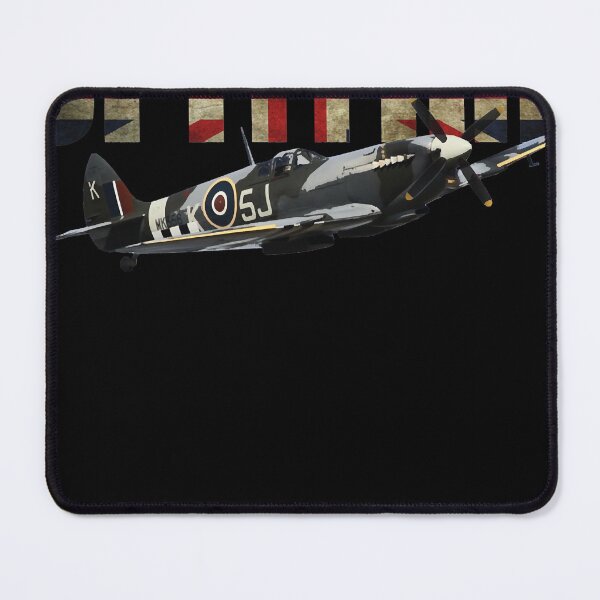 Item preview, RAF British Supermarine Spitfire T shirt ww2 Fighter Essential T-Shirt.png designed and sold by Michellfor.